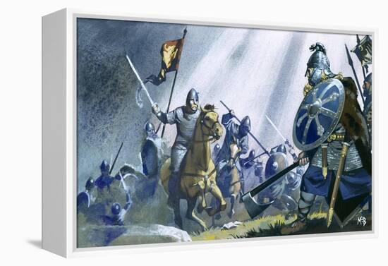 Battle of Hastings-Mcbride-Framed Premier Image Canvas