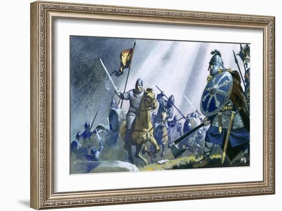 Battle of Hastings-Mcbride-Framed Giclee Print