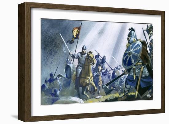 Battle of Hastings-Mcbride-Framed Giclee Print