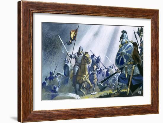 Battle of Hastings-Mcbride-Framed Giclee Print