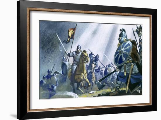 Battle of Hastings-Mcbride-Framed Giclee Print