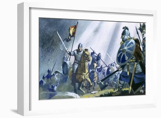 Battle of Hastings-Mcbride-Framed Giclee Print