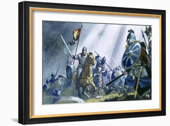 Battle of Hastings-Mcbride-Framed Giclee Print