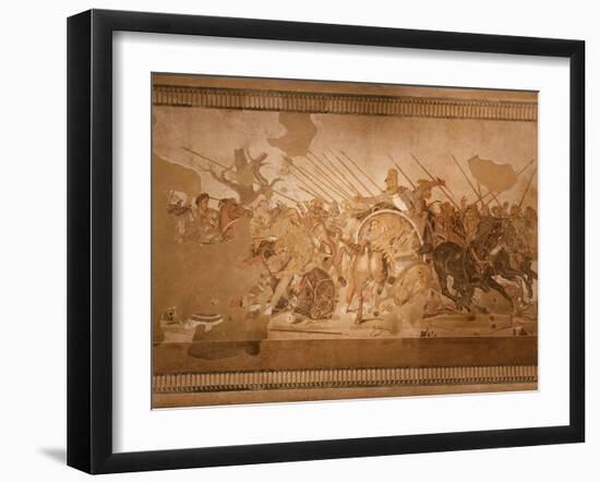 Battle of Issus Between Alexander the Great, 356-323 BC-null-Framed Giclee Print