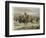 Battle of Jena Murat Leads the French Cavalry to Victory Against the Prussians-H. Chartier-Framed Photographic Print