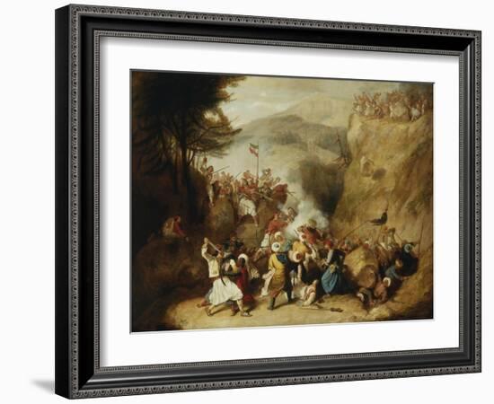 Battle of Klisswa-Denis Dionisius-Framed Giclee Print