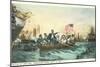 Battle of Lake Erie, War of 1812-null-Mounted Art Print