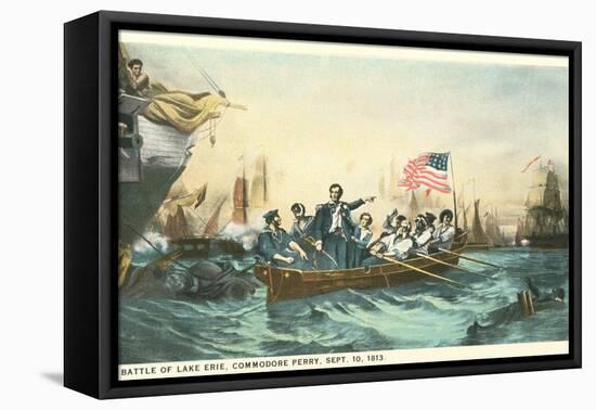 Battle of Lake Erie, War of 1812-null-Framed Stretched Canvas
