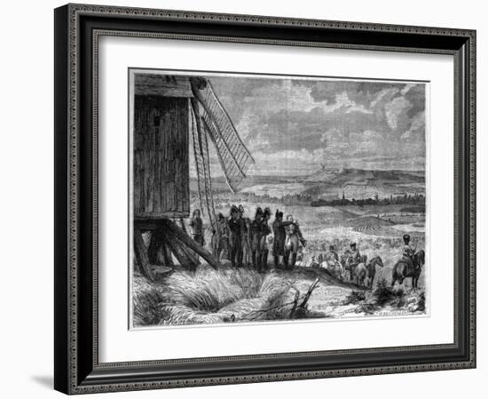 Battle of Ligny, 1815,-French School-Framed Giclee Print