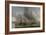 Battle of Livorno, 1653-64-Reinier Zeeman-Framed Giclee Print