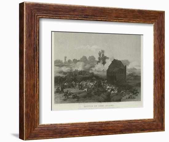 Battle of Long Island, 1776-Alonzo Chappel-Framed Giclee Print