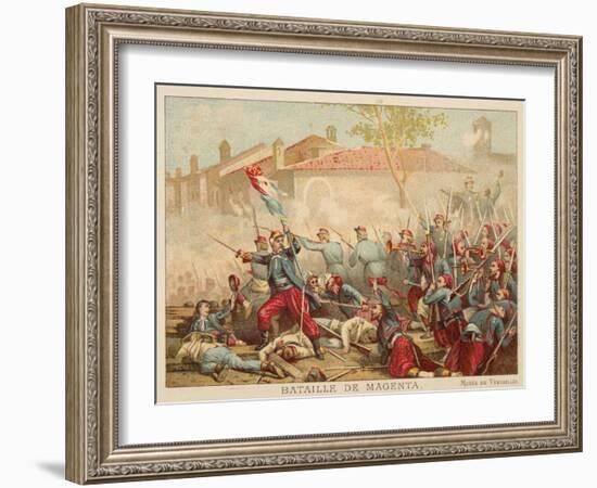 Battle of Magenta, Italy, 1859-Adolphe Yvon-Framed Giclee Print