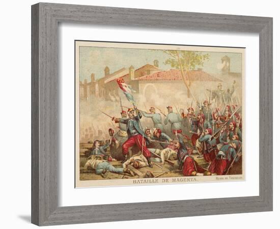 Battle of Magenta, Italy, 1859-Adolphe Yvon-Framed Giclee Print