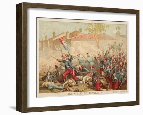 Battle of Magenta, Italy, 1859-Adolphe Yvon-Framed Giclee Print