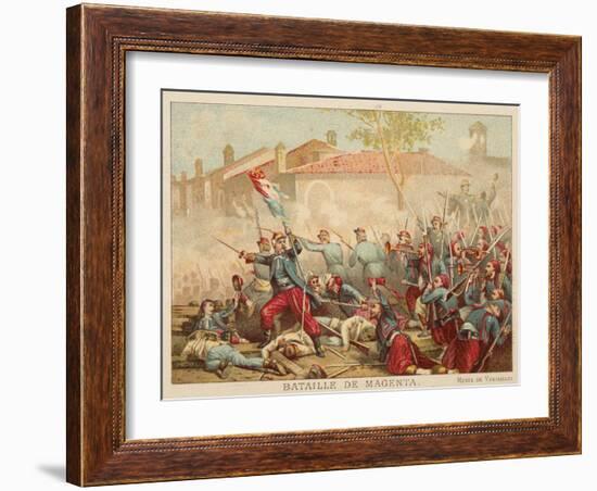 Battle of Magenta, Italy, 1859-Adolphe Yvon-Framed Giclee Print