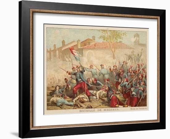 Battle of Magenta, Italy, 1859-Adolphe Yvon-Framed Giclee Print