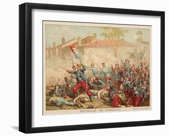 Battle of Magenta, Italy, 1859-Adolphe Yvon-Framed Giclee Print