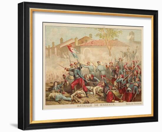 Battle of Magenta, Italy, 1859-Adolphe Yvon-Framed Giclee Print