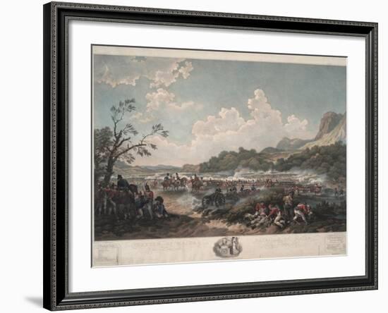 Battle of Maida, 4th July 1806, 1810-Philippe De Loutherbourg-Framed Giclee Print