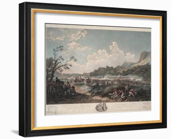 Battle of Maida, 4th July 1806, 1810-Philippe De Loutherbourg-Framed Giclee Print