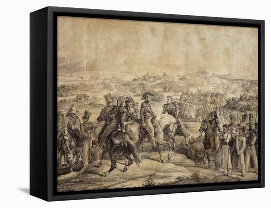 Battle of Maipu, April 5, 1818-Théodore Géricault-Framed Premier Image Canvas