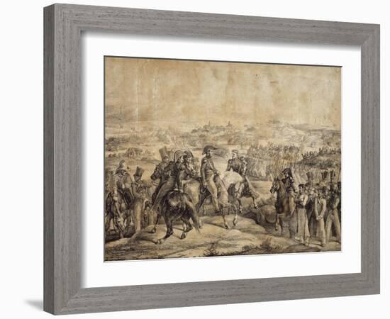 Battle of Maipu, April 5, 1818-Théodore Géricault-Framed Giclee Print