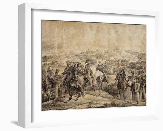 Battle of Maipu, April 5, 1818-Théodore Géricault-Framed Giclee Print