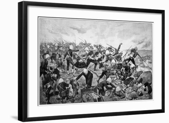 Battle of Majuba Hill, 1st Boer War, 26-27 February 1881-Richard Caton Woodville II-Framed Giclee Print