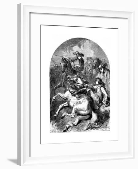 Battle of Malplaquet, 1709-null-Framed Giclee Print