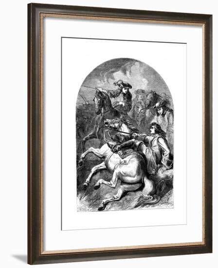 Battle of Malplaquet, 1709-null-Framed Giclee Print