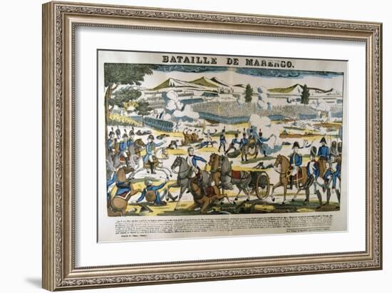 Battle of Marengo, 13 June, 1800-Francois Georgin-Framed Giclee Print