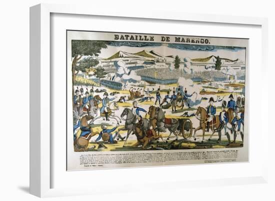 Battle of Marengo, 13 June, 1800-Francois Georgin-Framed Giclee Print