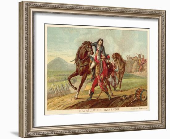 Battle of Marengo, Italy, 1800-Jean-Baptiste Regnault-Framed Giclee Print