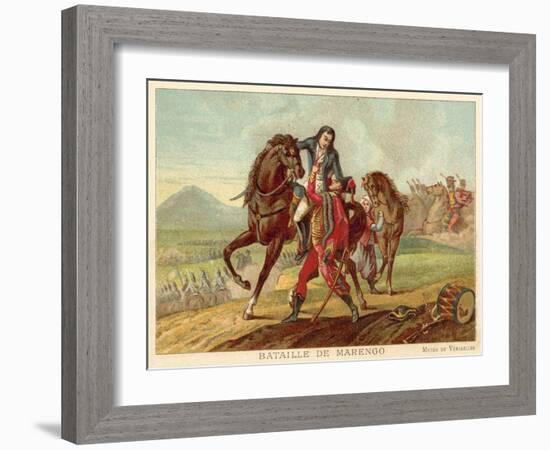 Battle of Marengo, Italy, 1800-Jean-Baptiste Regnault-Framed Giclee Print