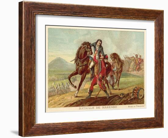 Battle of Marengo, Italy, 1800-Jean-Baptiste Regnault-Framed Giclee Print