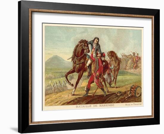 Battle of Marengo, Italy, 1800-Jean-Baptiste Regnault-Framed Giclee Print