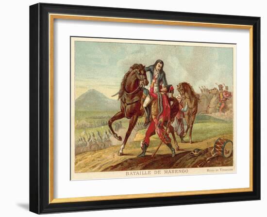 Battle of Marengo, Italy, 1800-Jean-Baptiste Regnault-Framed Giclee Print