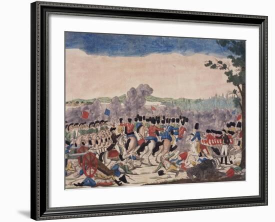 Battle of Millesimo, First Italian Campaign, April 13-14, 1796, French Revolutionary Wars, Italy-null-Framed Giclee Print