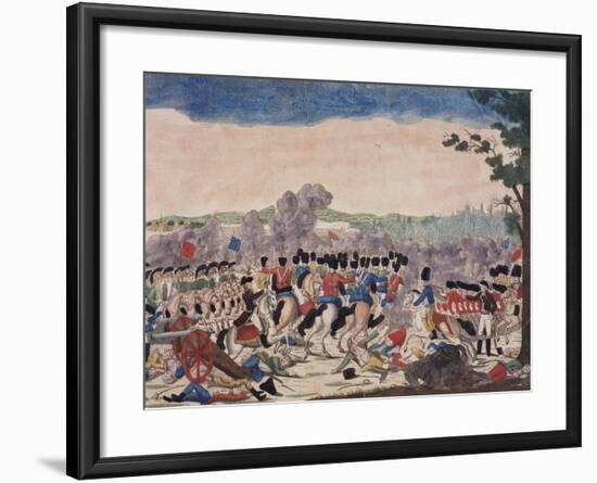 Battle of Millesimo, First Italian Campaign, April 13-14, 1796, French Revolutionary Wars, Italy-null-Framed Giclee Print