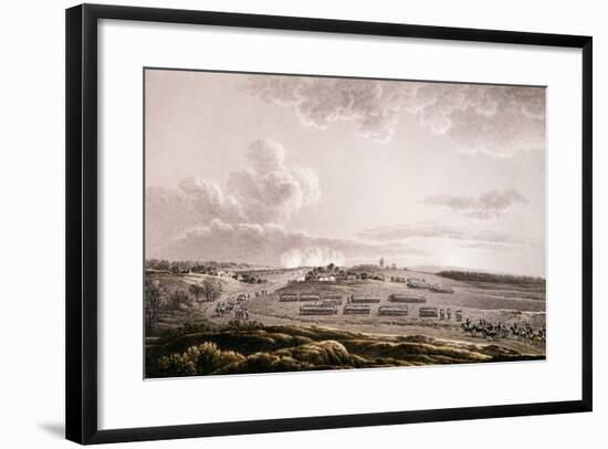 Battle of Mohrungen Between French and Russians, January 25, 1807-null-Framed Giclee Print