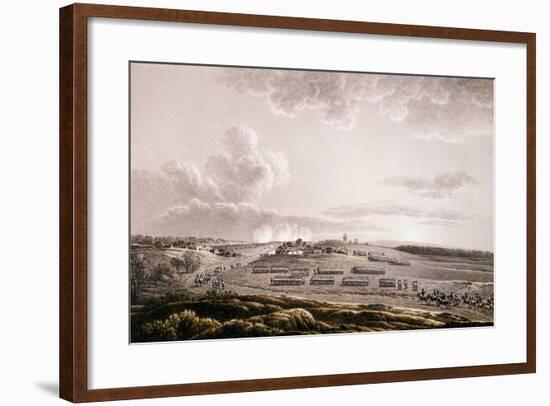 Battle of Mohrungen Between French and Russians, January 25, 1807-null-Framed Giclee Print