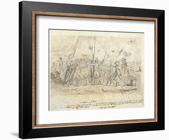 Battle of Montenotte, April 11-12, 1796-Jean Baptiste Joseph Wicar-Framed Giclee Print