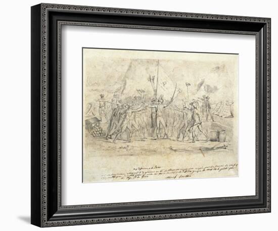 Battle of Montenotte, April 11-12, 1796-Jean Baptiste Joseph Wicar-Framed Giclee Print