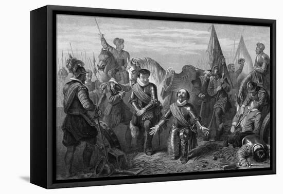 Battle of Nieupoort 2-H J Scholten-Framed Stretched Canvas