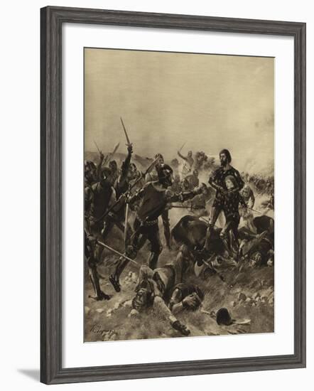 Battle of Poitiers, 1356-Henri-Louis Dupray-Framed Giclee Print