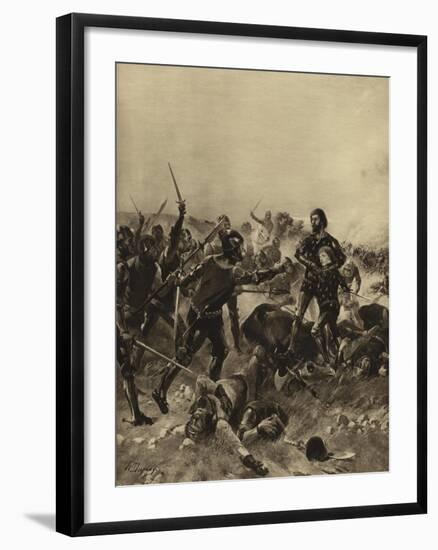 Battle of Poitiers, 1356-Henri-Louis Dupray-Framed Giclee Print