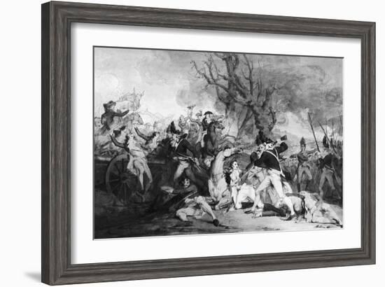 Battle of Princeton, 1777-John Trumbull-Framed Giclee Print