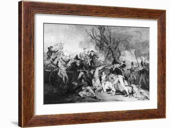 Battle of Princeton, 1777-John Trumbull-Framed Giclee Print