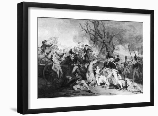 Battle of Princeton, 1777-John Trumbull-Framed Giclee Print