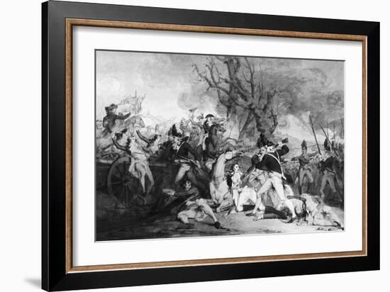 Battle of Princeton, 1777-John Trumbull-Framed Giclee Print